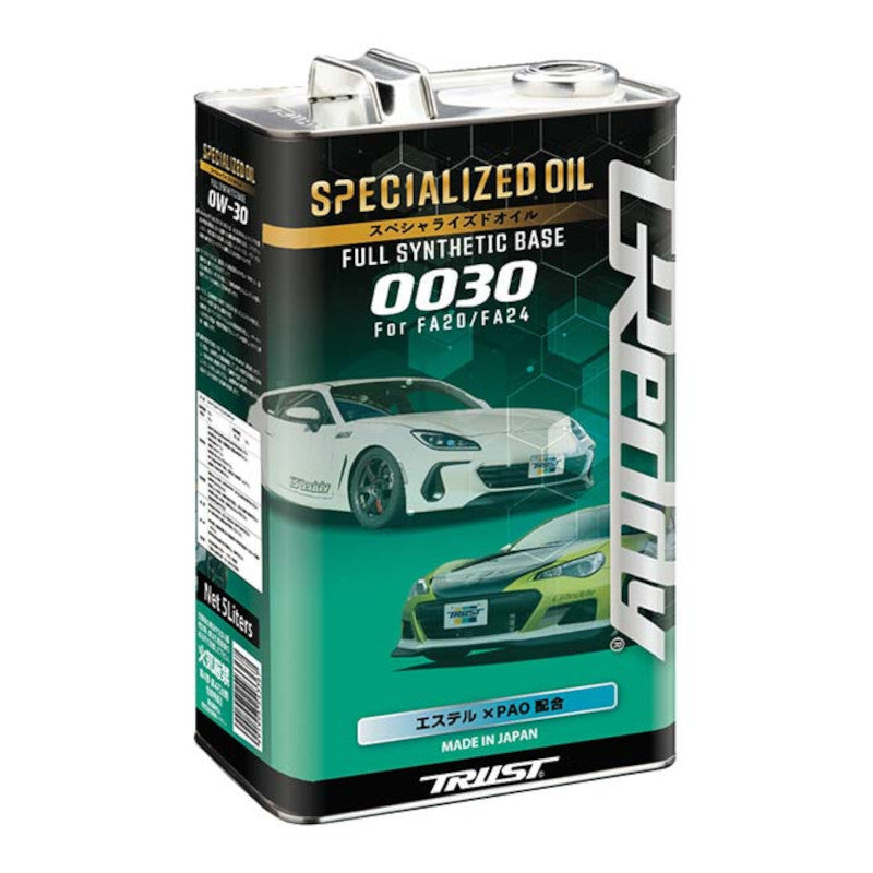 Aceite de motor GReddy 0030 Specialized 0W30 para FA20 y FA24 (5L, GT86/GR86 y BRZ)