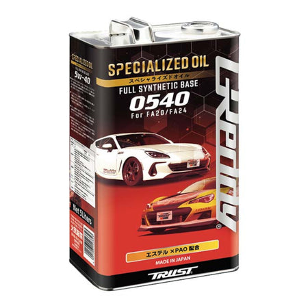 Aceite de motor GReddy 0540 Specialized 5W40 para FA20 y FA24 (5L, GT86/GR86 y BRZ)
