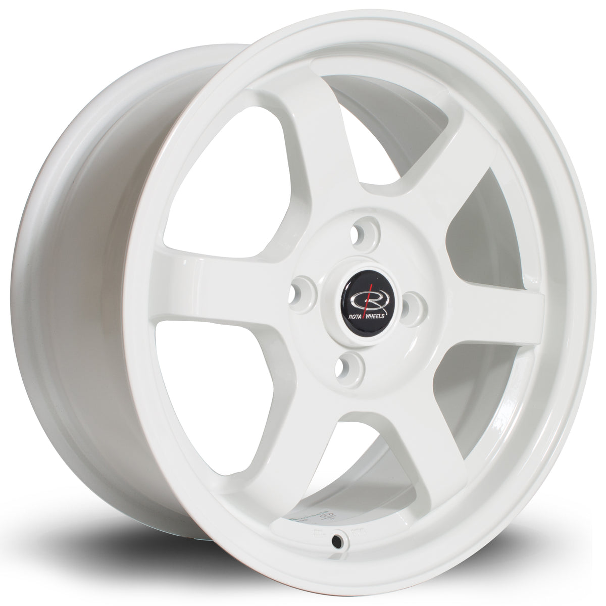 Llanta Rota Grid 15x7" 4x100 ET40 blanco