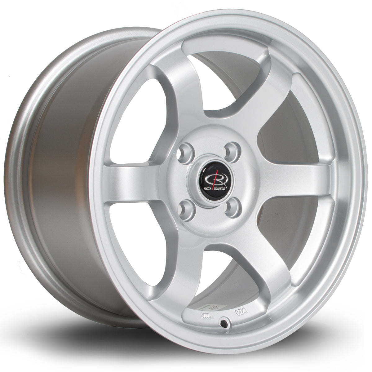 Llanta Rota Grid 15x8" 4x100 ET20 plata