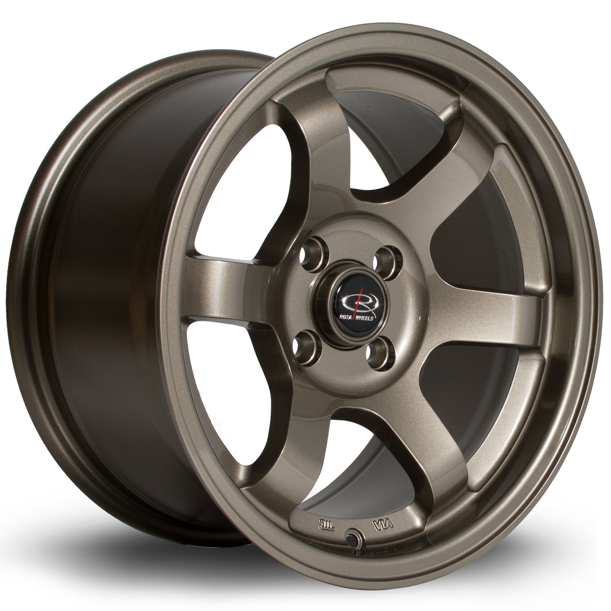 Llanta Rota Grid 15x9" 4x100 ET20 bronce