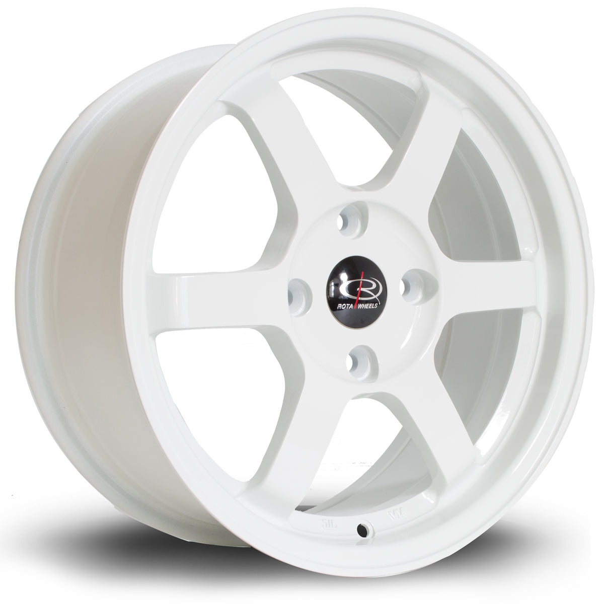 Llanta Rota Grid 16x7" 4x114.3 ET40 blanco