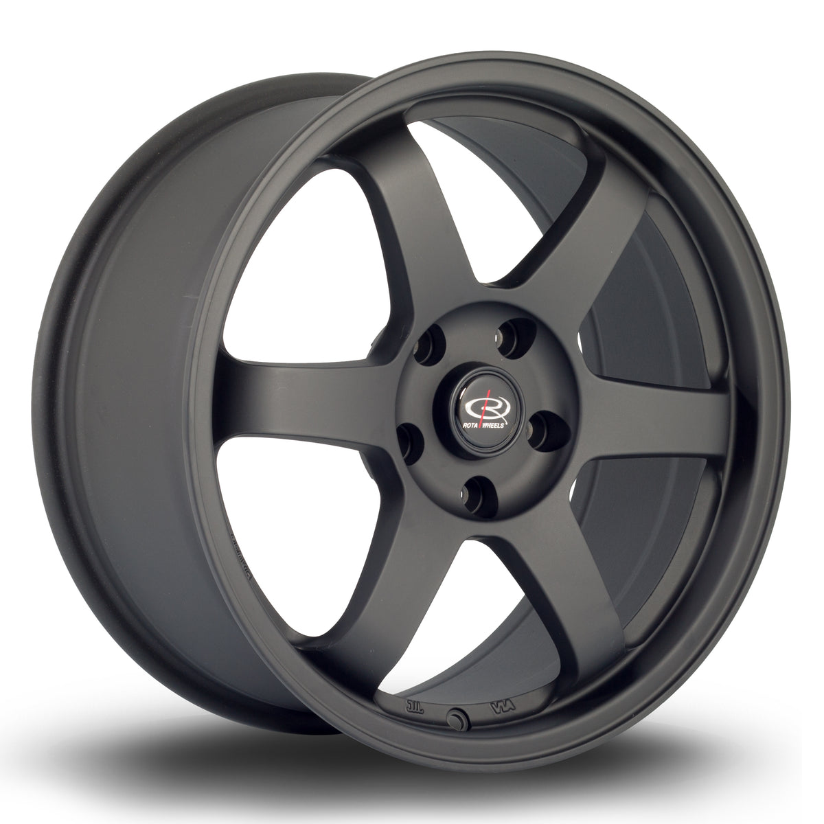 Llanta Rota Grid 17x8" 5x114.3 ET42 negro satinado