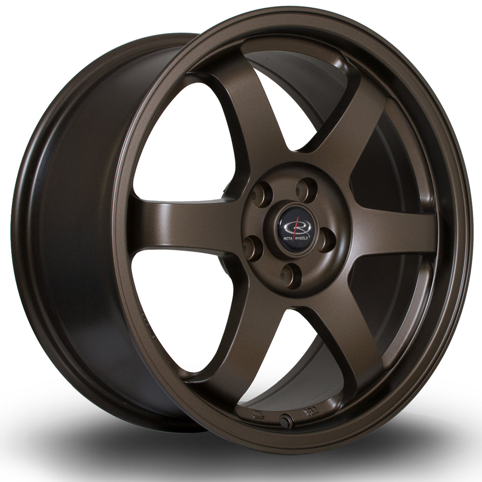 Rota Grid 17x8" 5x100 ET42, Bronze