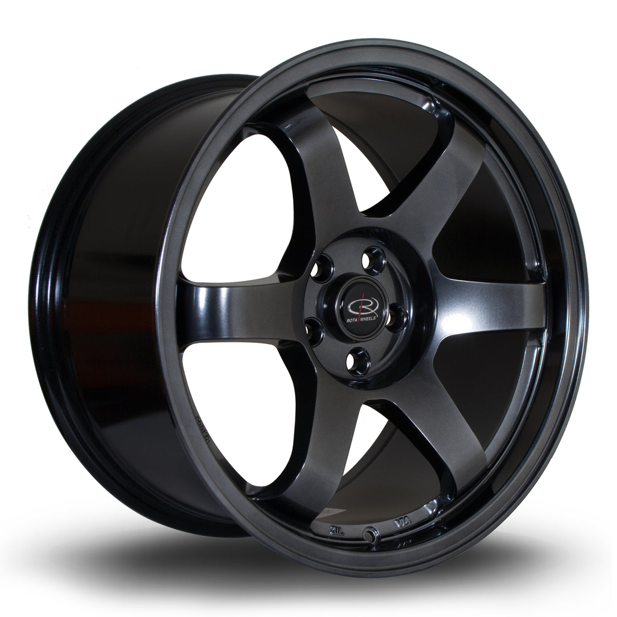 Llanta Rota Grid 17x9" 5x100 ET42 negro hyper