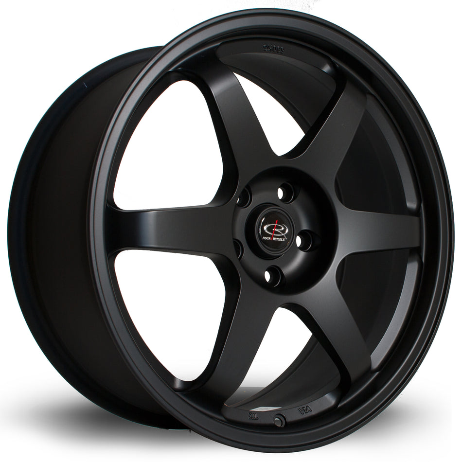 Rota Grid 19x8.5" 5x100 ET32, Flat Black
