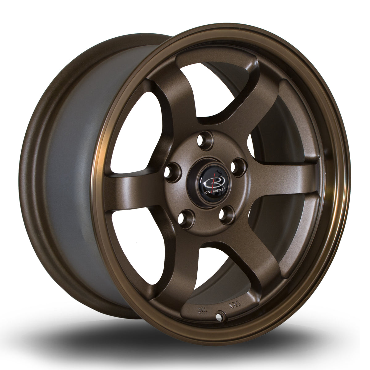 Llanta Rota Grid Max 15x7" 5x114.3 ET20 bronce