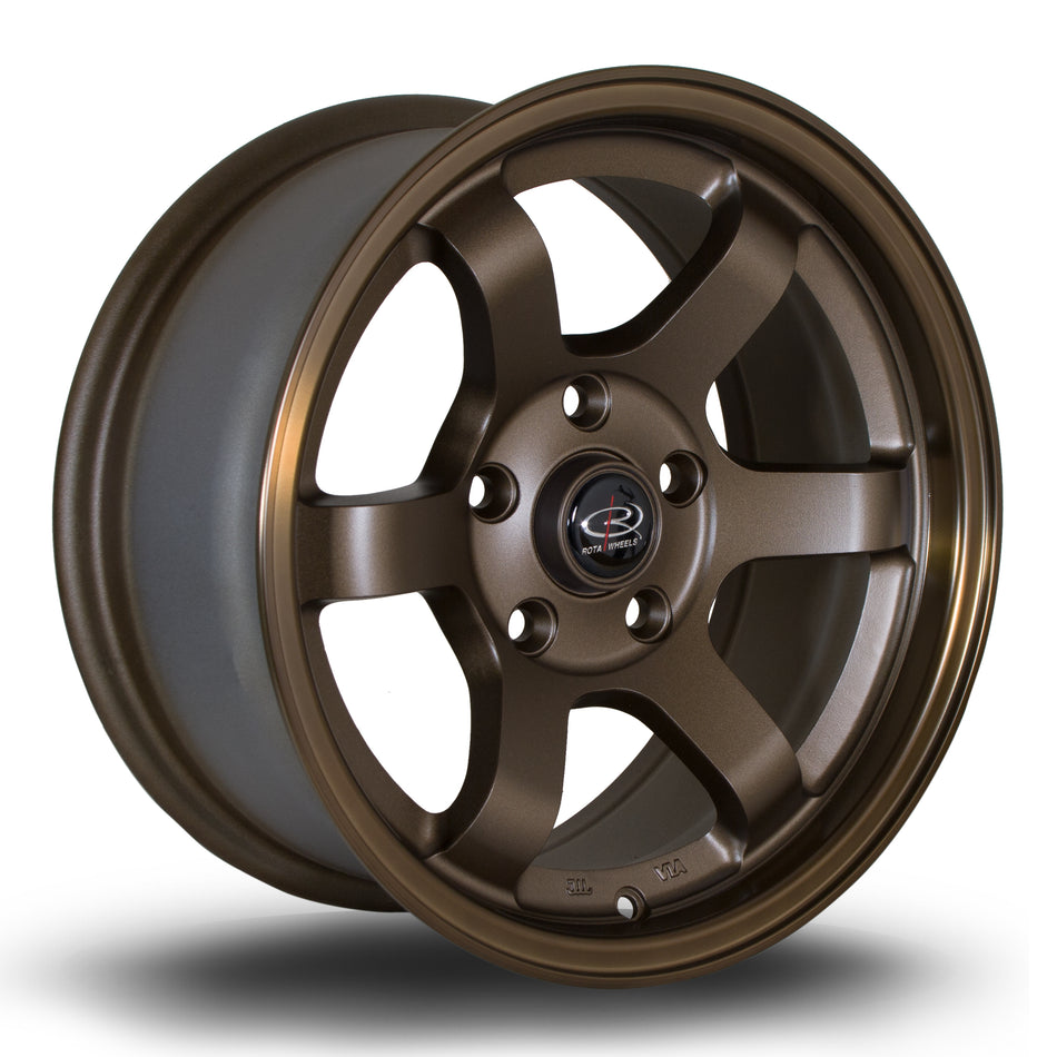 Rota Grid Max 15x7" 5x114.3 ET20, Bronze