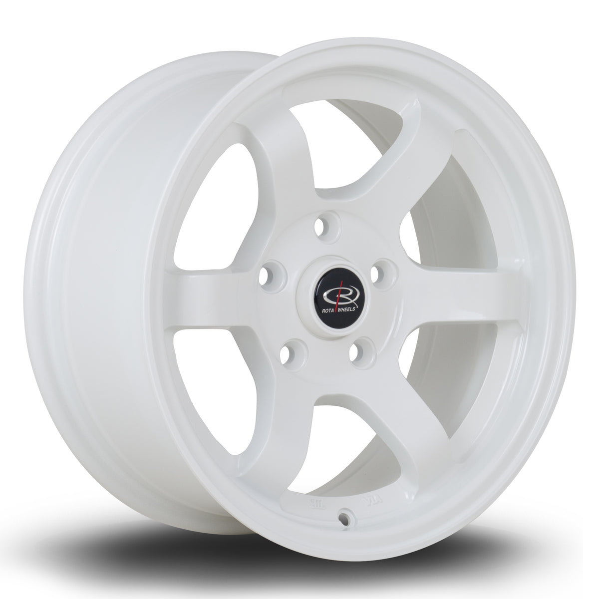 Llanta Rota Grid Max 15x7" 5x114.3 ET20 blanco