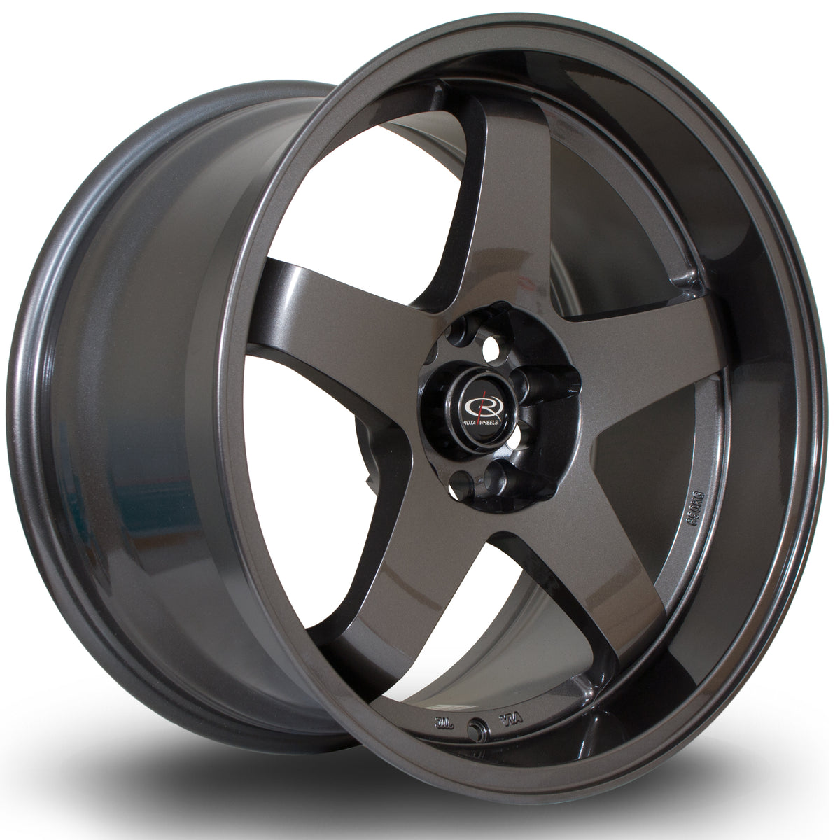 Llanta Rota GTR-D 18x10" 5x114.3 ET12 gunmetal
