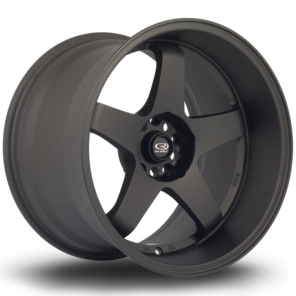 Llanta Rota GTR-D 18x12" 5x114.3 ET20 negro mate