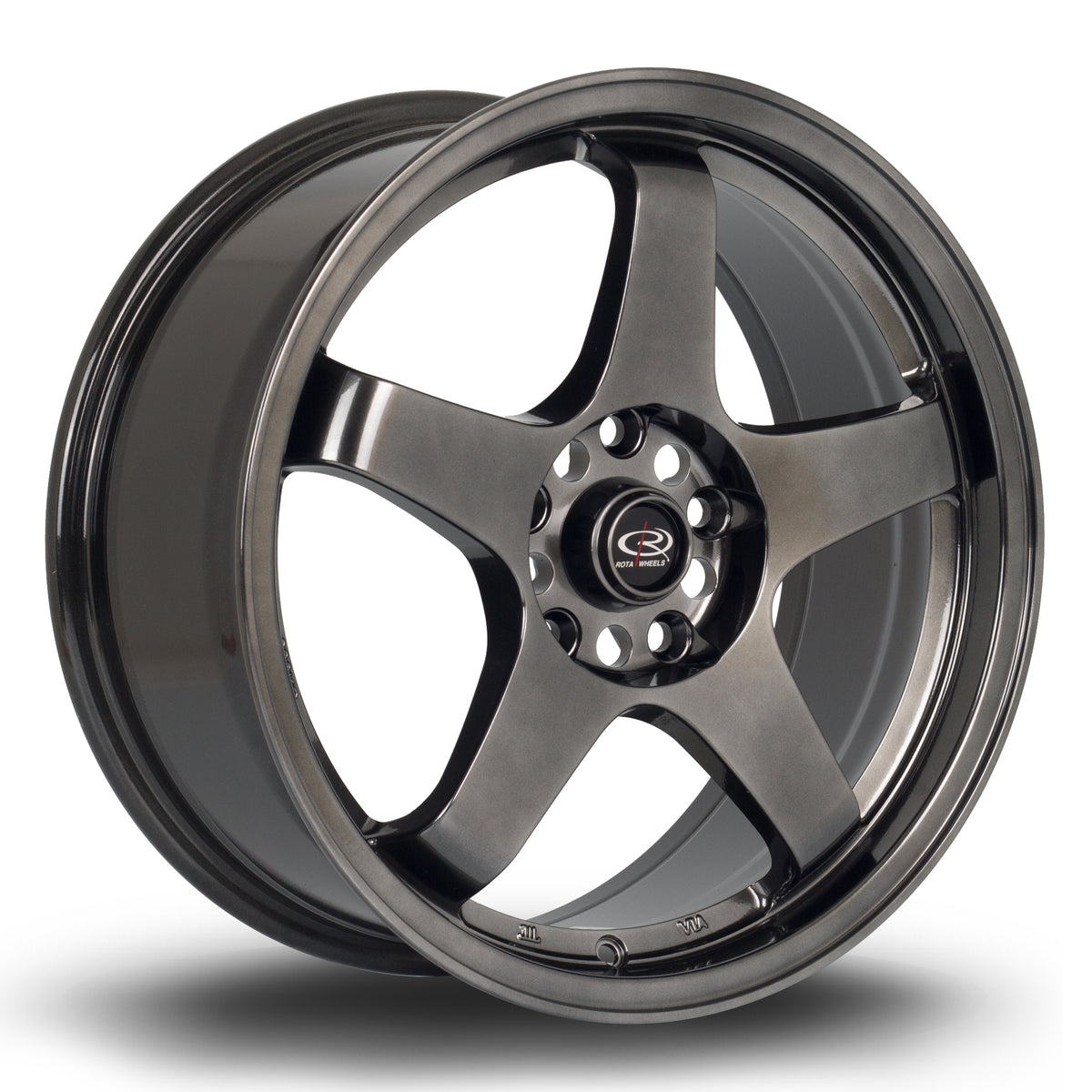 Llanta Rota GTR 17x7,5" 5x114.3 ET45 negro hyper
