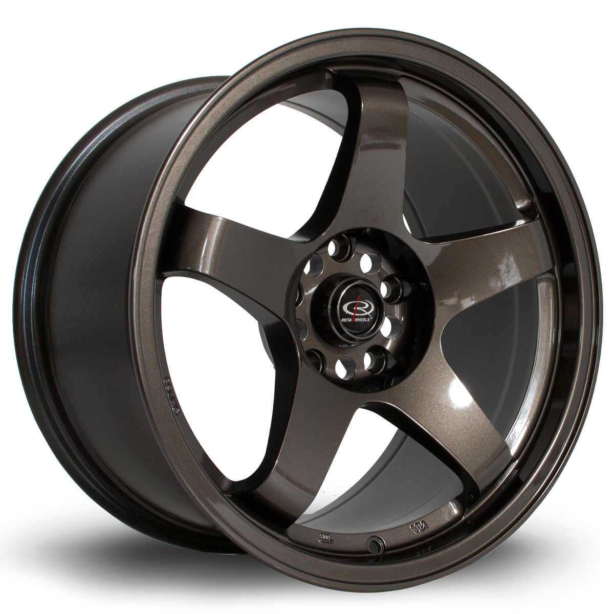 Llanta Rota GTR 17x9" 5x114.3 ET35 gunmetal