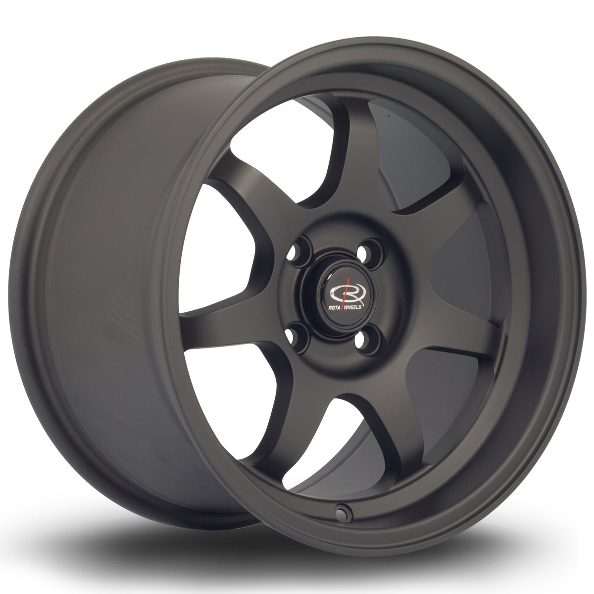 Llanta Rota K7 15x9" 4x100 ET36 negro mate
