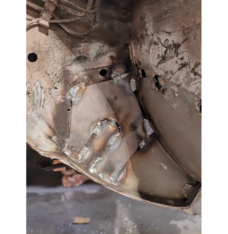 Reparación esquinas delanteras suelo BMW E36