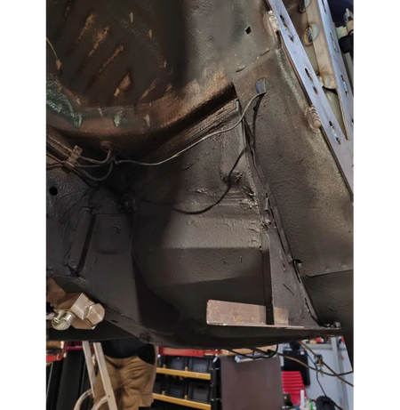 Reparación esquinas delanteras suelo BMW E36