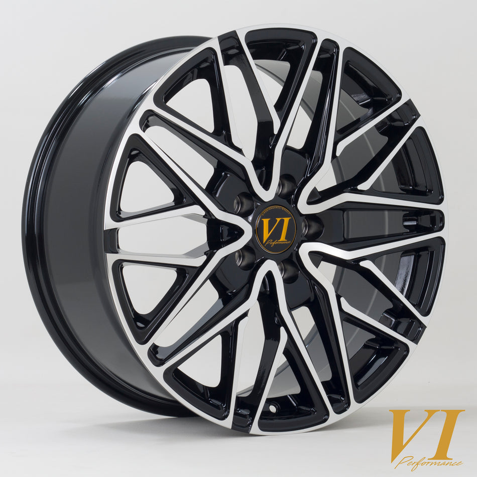 Rota Loaded 20x8.5" 5x160 ET50, Black, Machined Face