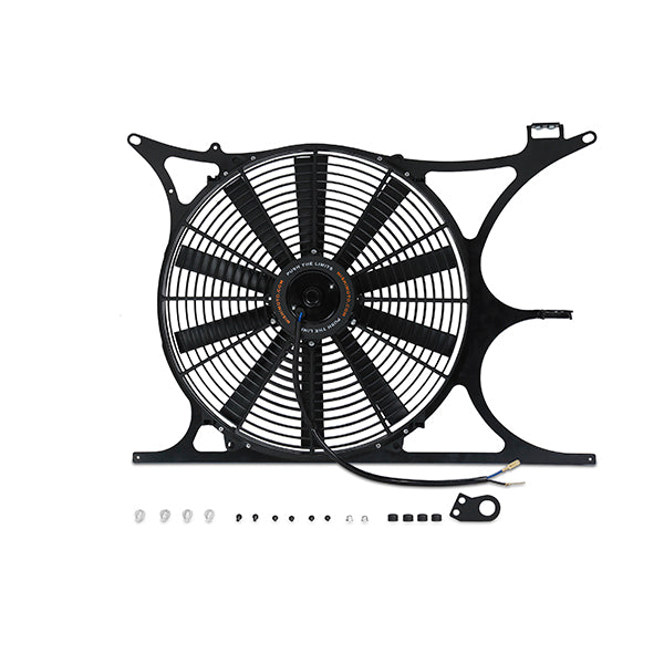 Kit de electroventilador con carcasa de aluminio Mishimoto para BMW E36 (M50B25, M50B25TU, M52B25, M52B28, S50B30, S50B32, S52B32)