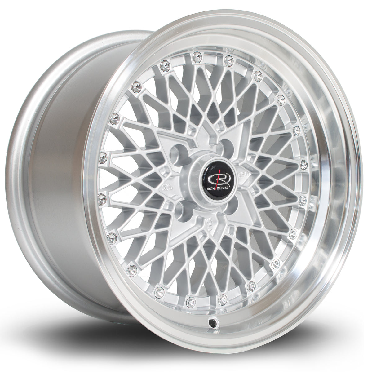 Llanta Rota OS Mesh 15x8" 4x100 ET20 plata