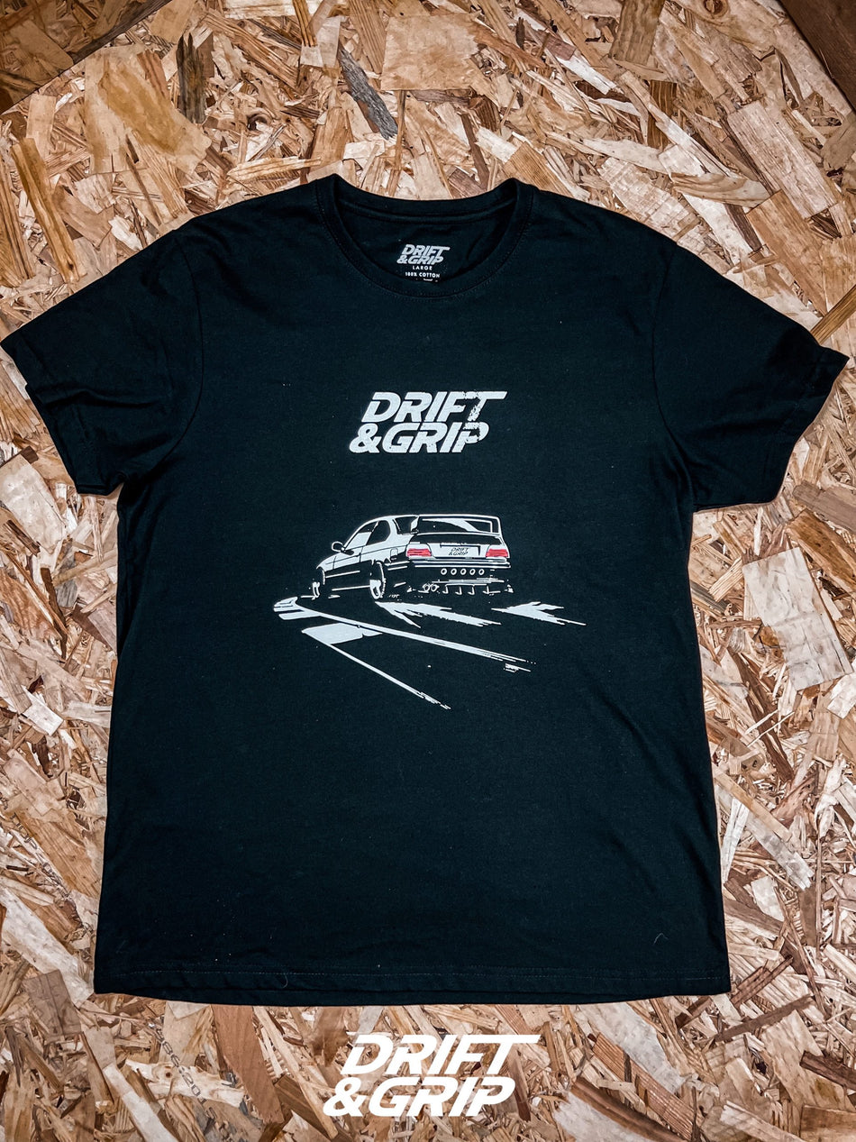 CAMISETA DE MANGA CORTA DISEÑO DRIFT&GRIP BMW E36