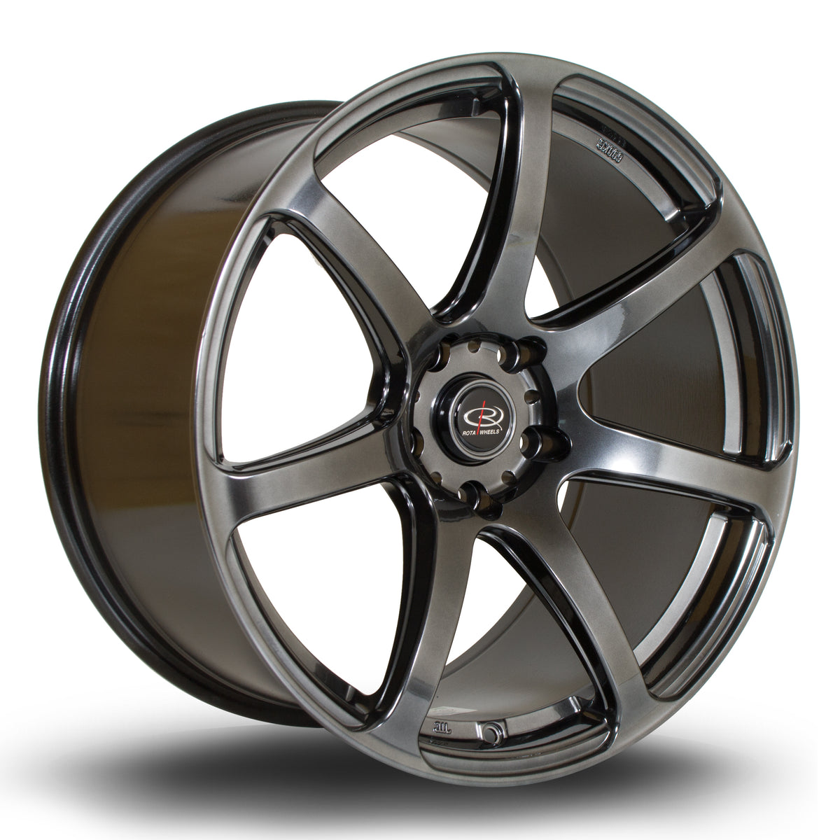 Llanta Rota Pro R 19x10" 5x120 ET37 negro hyper