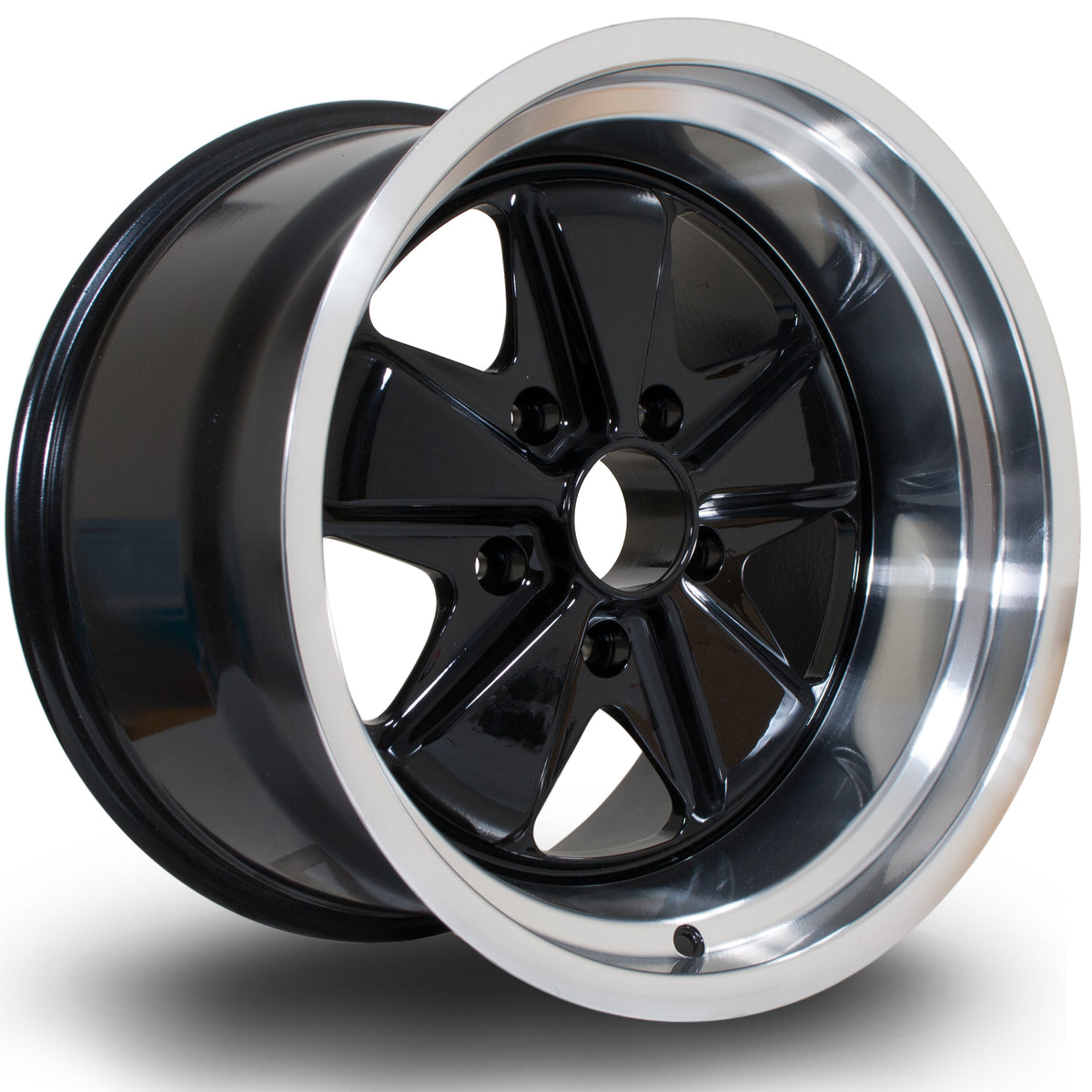Llanta Rota PSD 17x11" 5x130 ET16 negro / labio pulido