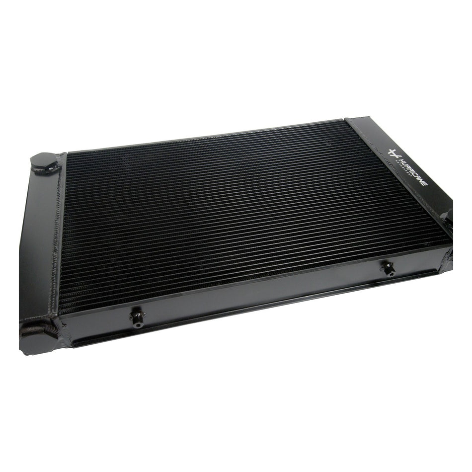 Radiador de agua Hurricane Motorsport High Flow universal AN20 negro