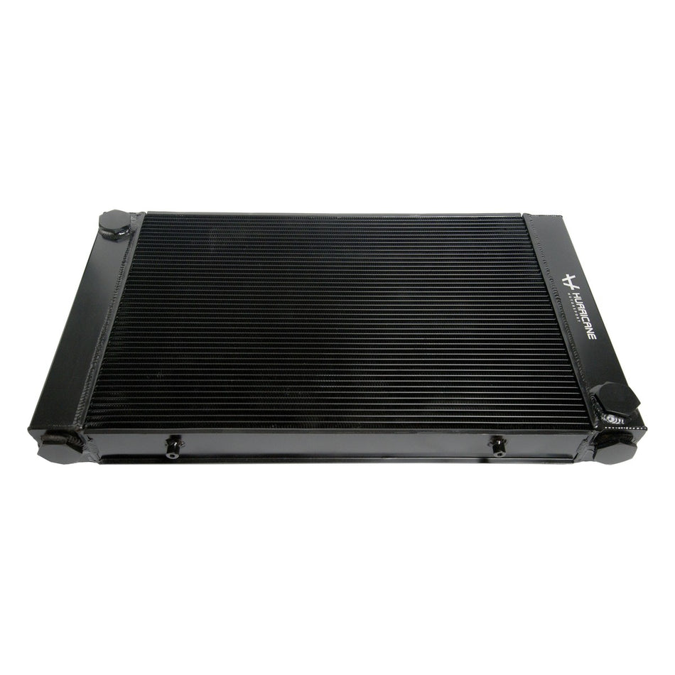 Radiador de agua Hurricane Motorsport High Flow universal AN20 negro