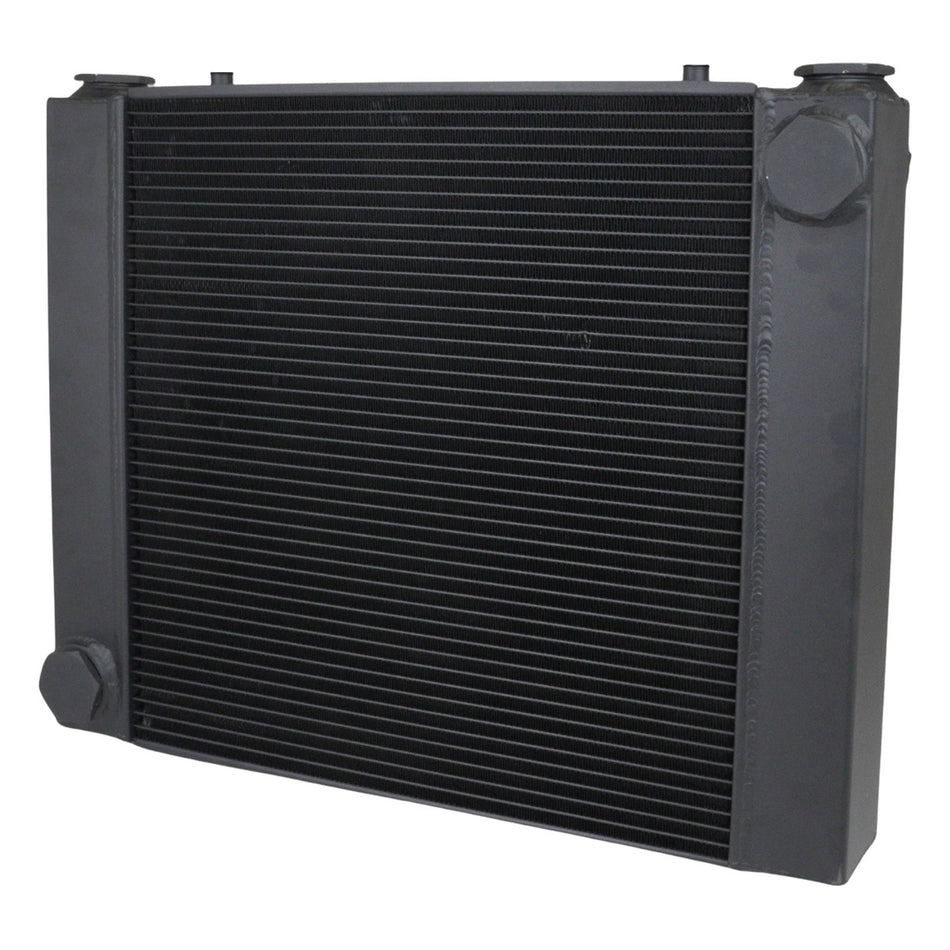 Radiador de agua Hurricane Motorsport High Flow universal AN20 580 x 460 mm negro