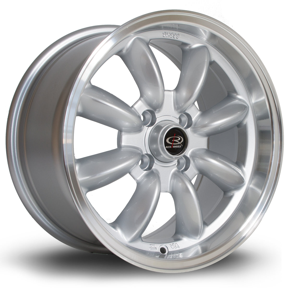 Llanta Rota RB 15x7" 4x100 ET30 plata