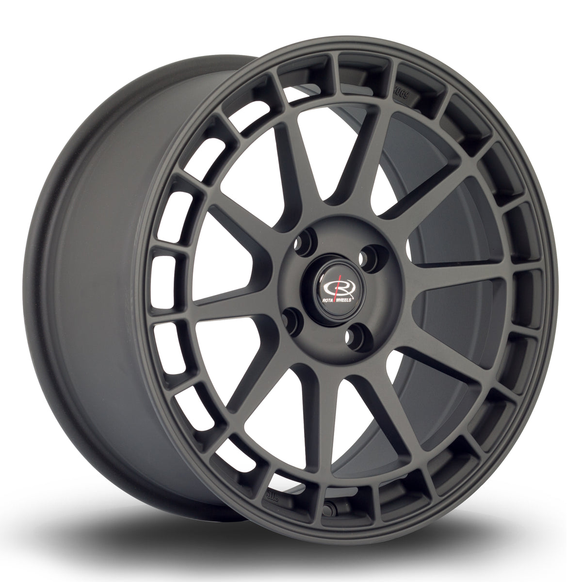 Llanta Rota Recce 17x8" 4x100 ET35 negro satinado