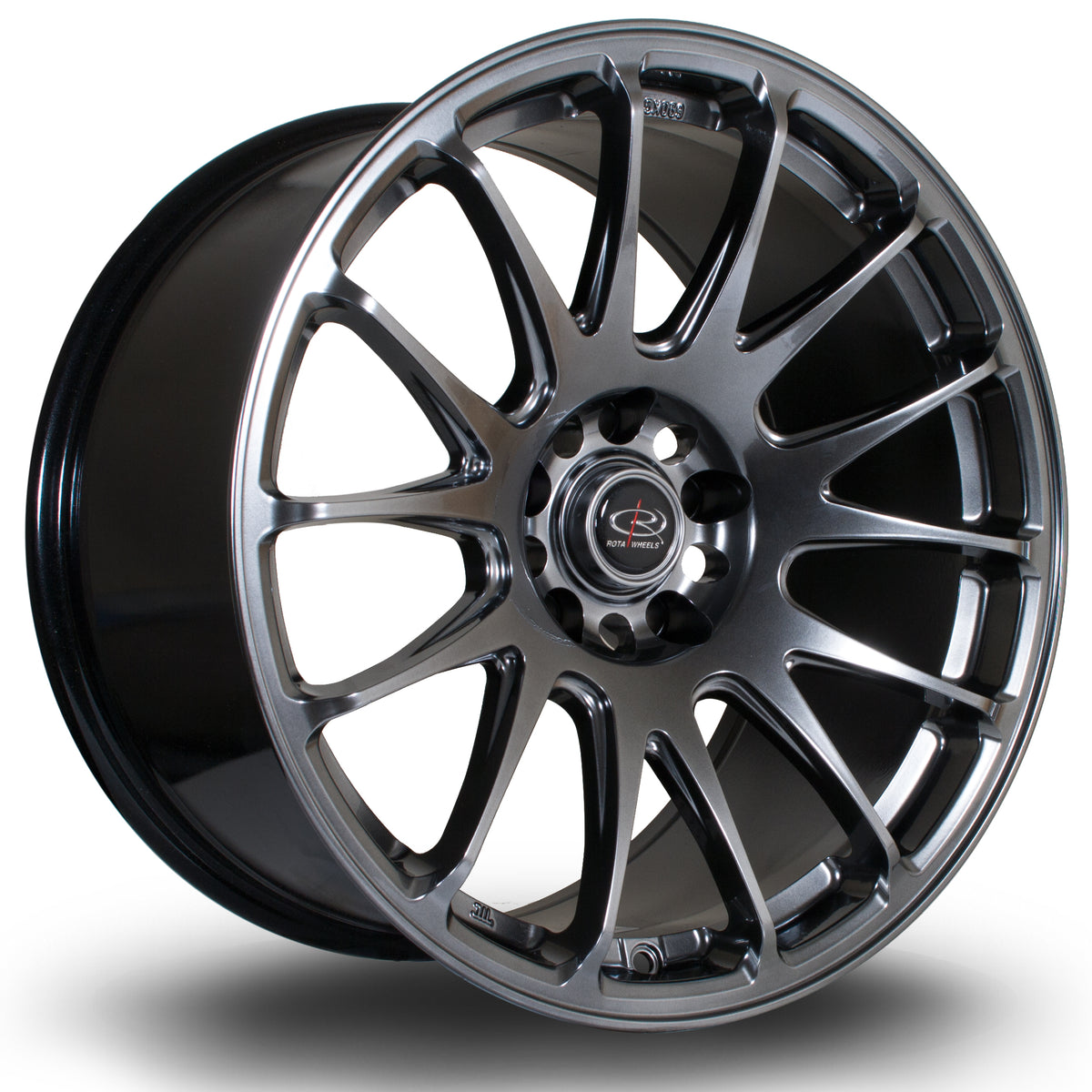 Llanta Rota Reeve 18x9,5" 5x114.3 ET30 negro hyper