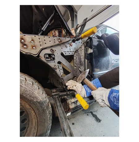 Refuerzos pasos de rueda delanteros BMW E46