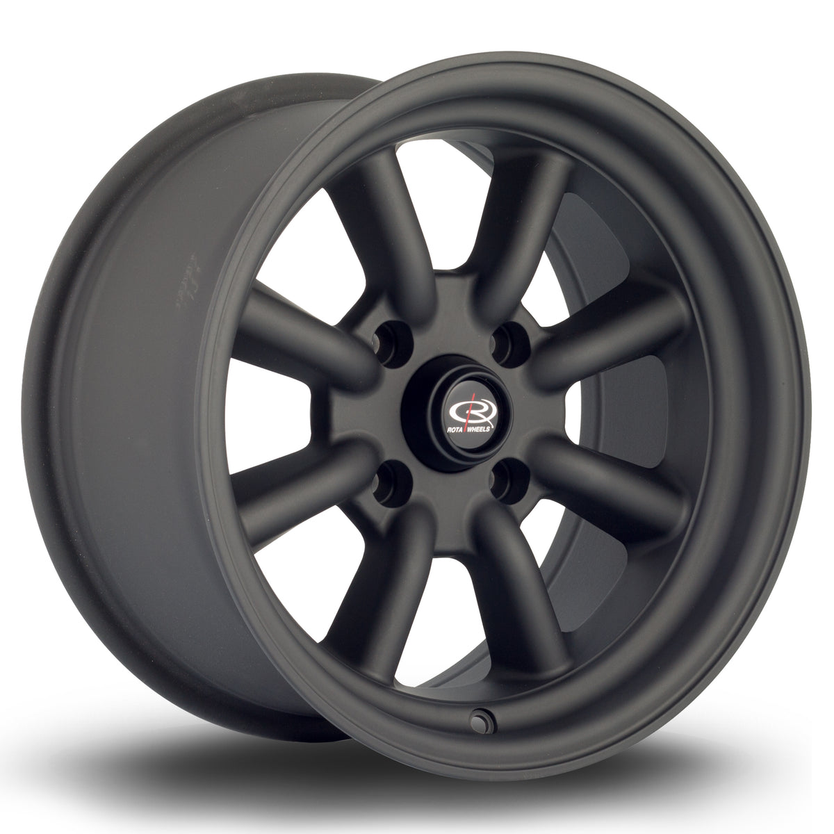 Llanta Rota RKR 15x8" 4x114.3 ET0 negro satinado