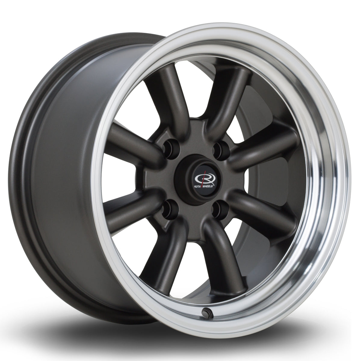 Llanta Rota RKR 15x8" 4x100 ET0 gunmetal mate