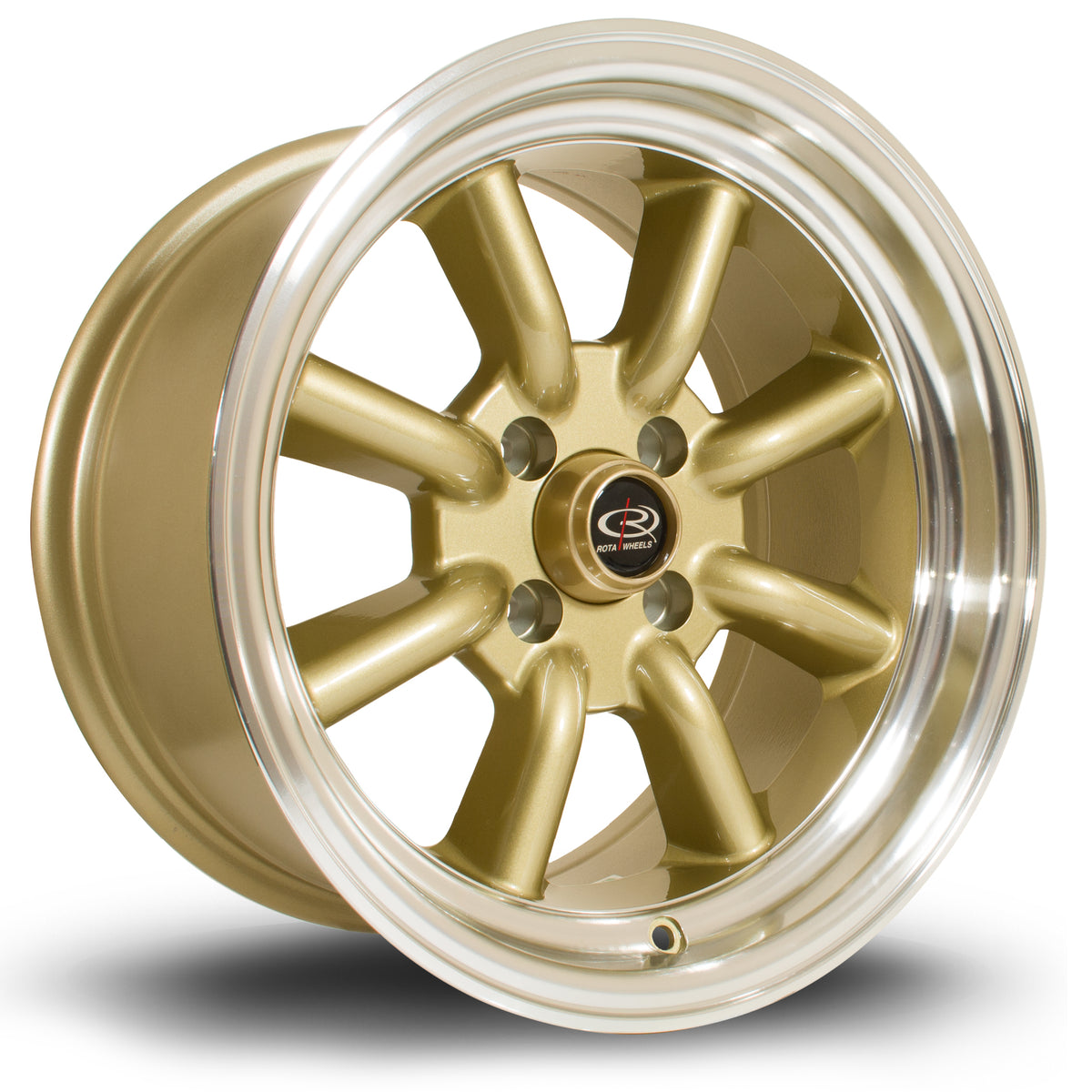 Llanta Rota RKR 15x8" 4x100 ET0 dorado