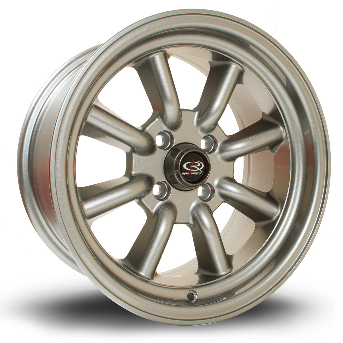 Llanta Rota RKR 15x8" 4x114.3 ET0 plata
