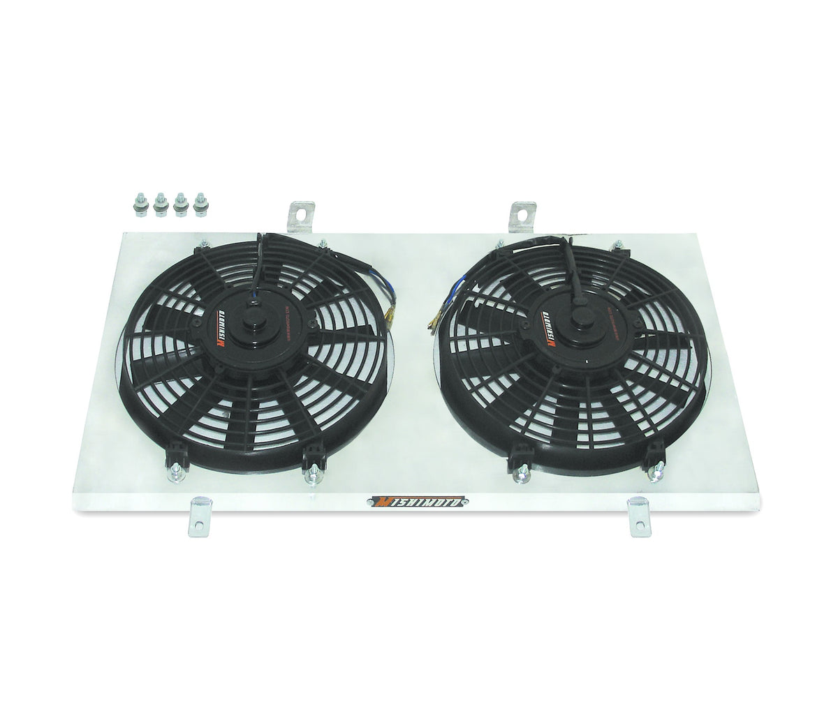 Kit de electroventiladores con carcasa de aluminio Mishimoto para Honda S2000 (F20, F22)
