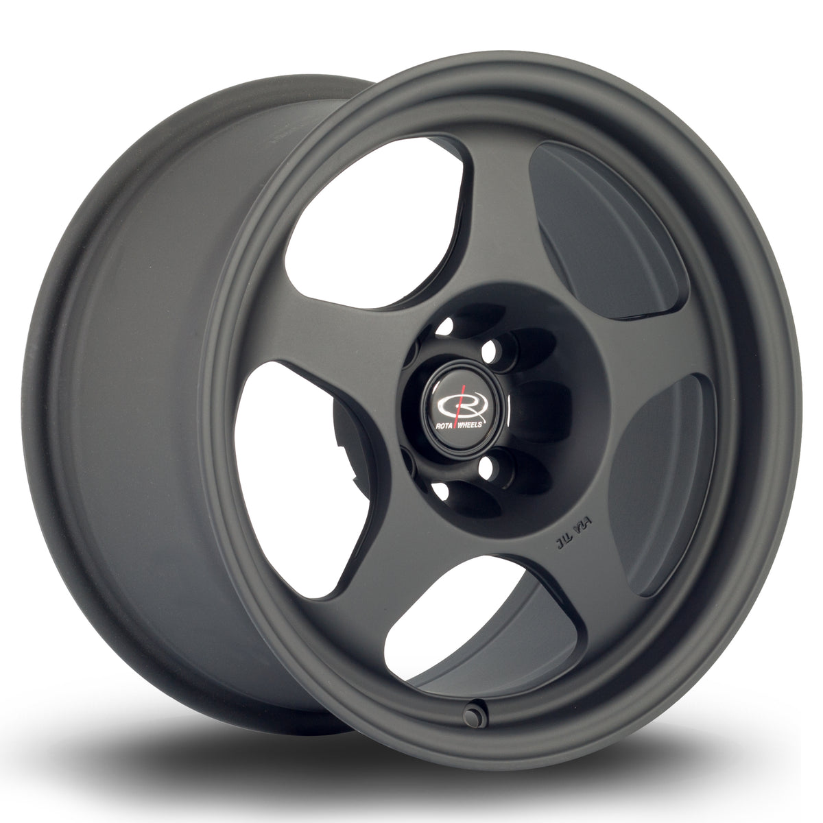 Llanta Rota Slipstream 15x8" 4x100 ET20 negro satinado