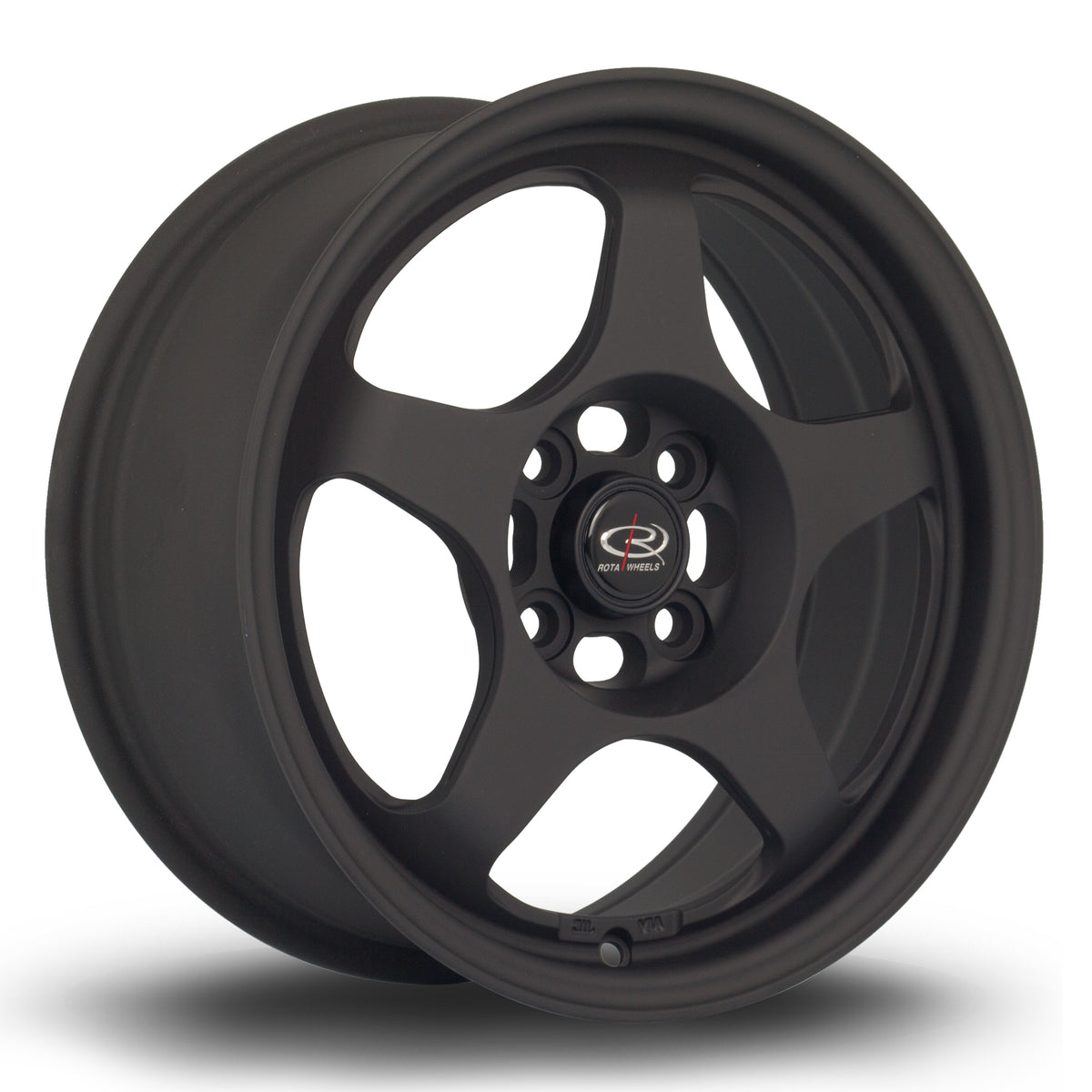 Llanta Rota Slipstream 15x6,5" 4x100 ET35 negro mate