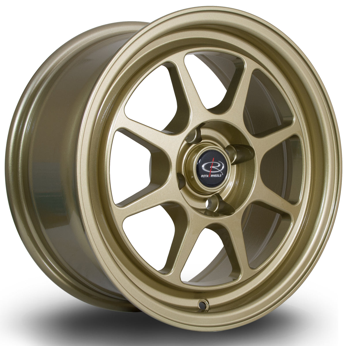 Llanta Rota Spec8 15x7" 4x100 ET35 dorado
