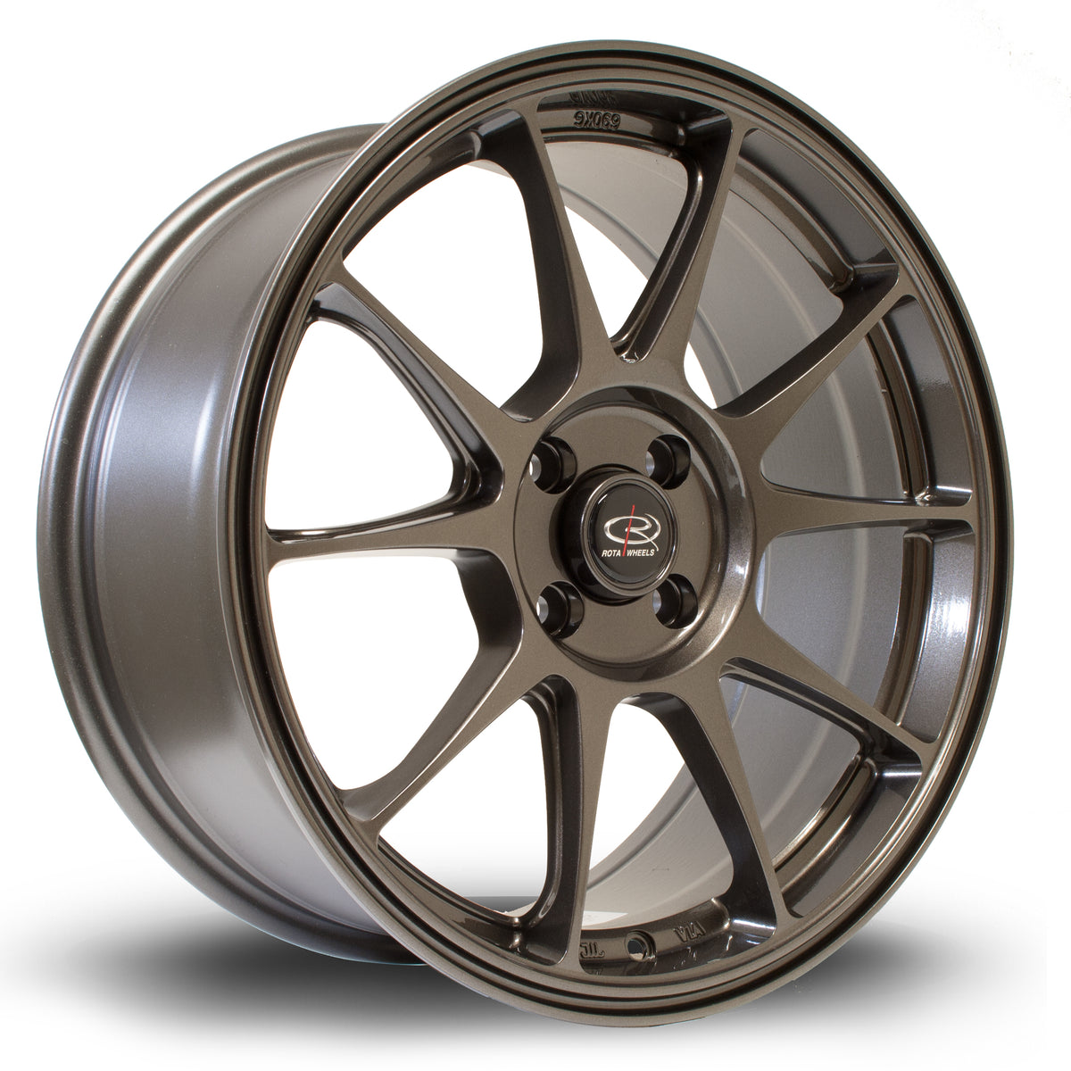 Llanta Rota Titan 17x7,5" 4x100 ET35 gunmetal