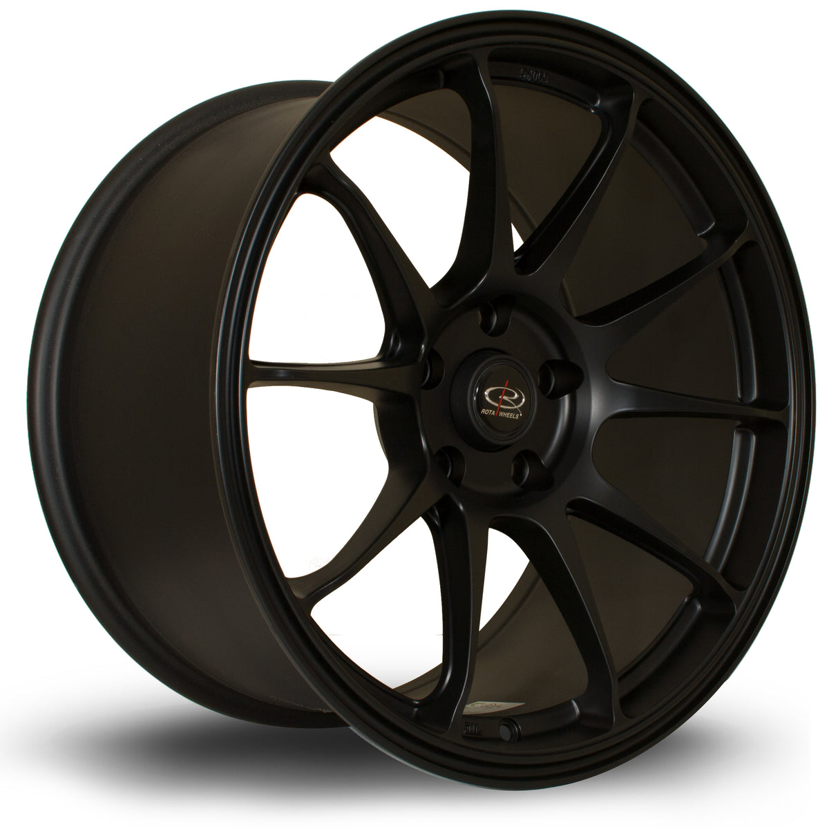 Llanta Rota Titan 18x9,5" 5x114.3 ET30 negro mate