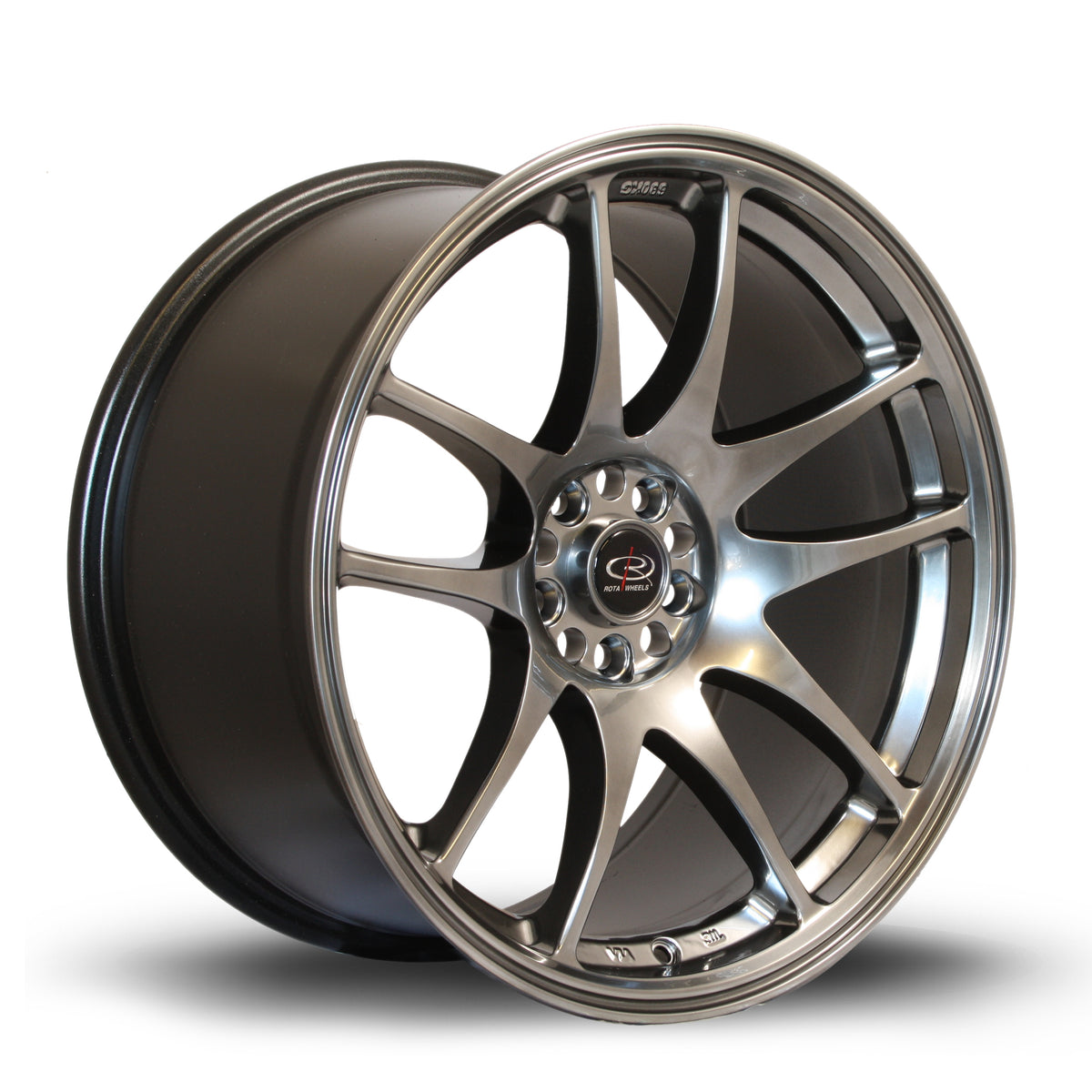 Llanta Rota Torque 18x9,5" 5x100 ET35 negro hyper
