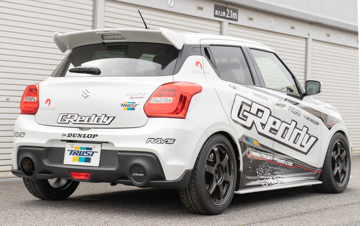 Línea de escape cat-back GReddy Power Extreme R Light-S para Suzuki Swift Sport ZC33S