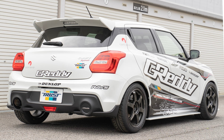 Línea de escape cat-back GReddy Power Extreme R Light-S para Suzuki Swift Sport ZC33S